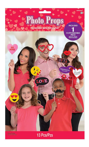 Picture of VALENTINE PARTY BOOTH- 13 PIECES